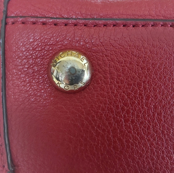 Michael Kors Red shoulder/crossbody - Picture 10 of 12